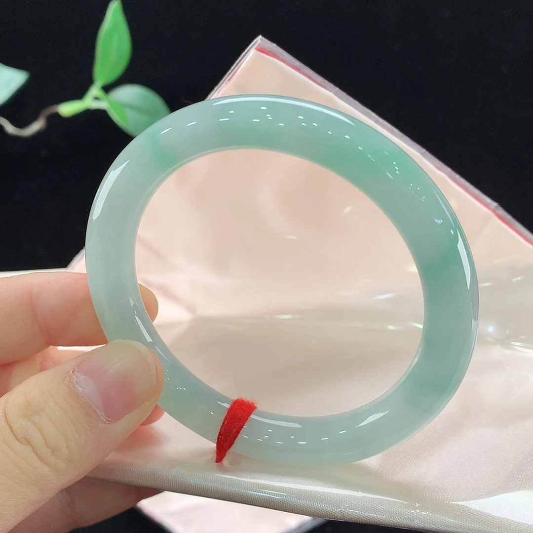 翡翠未镶嵌手镯0962