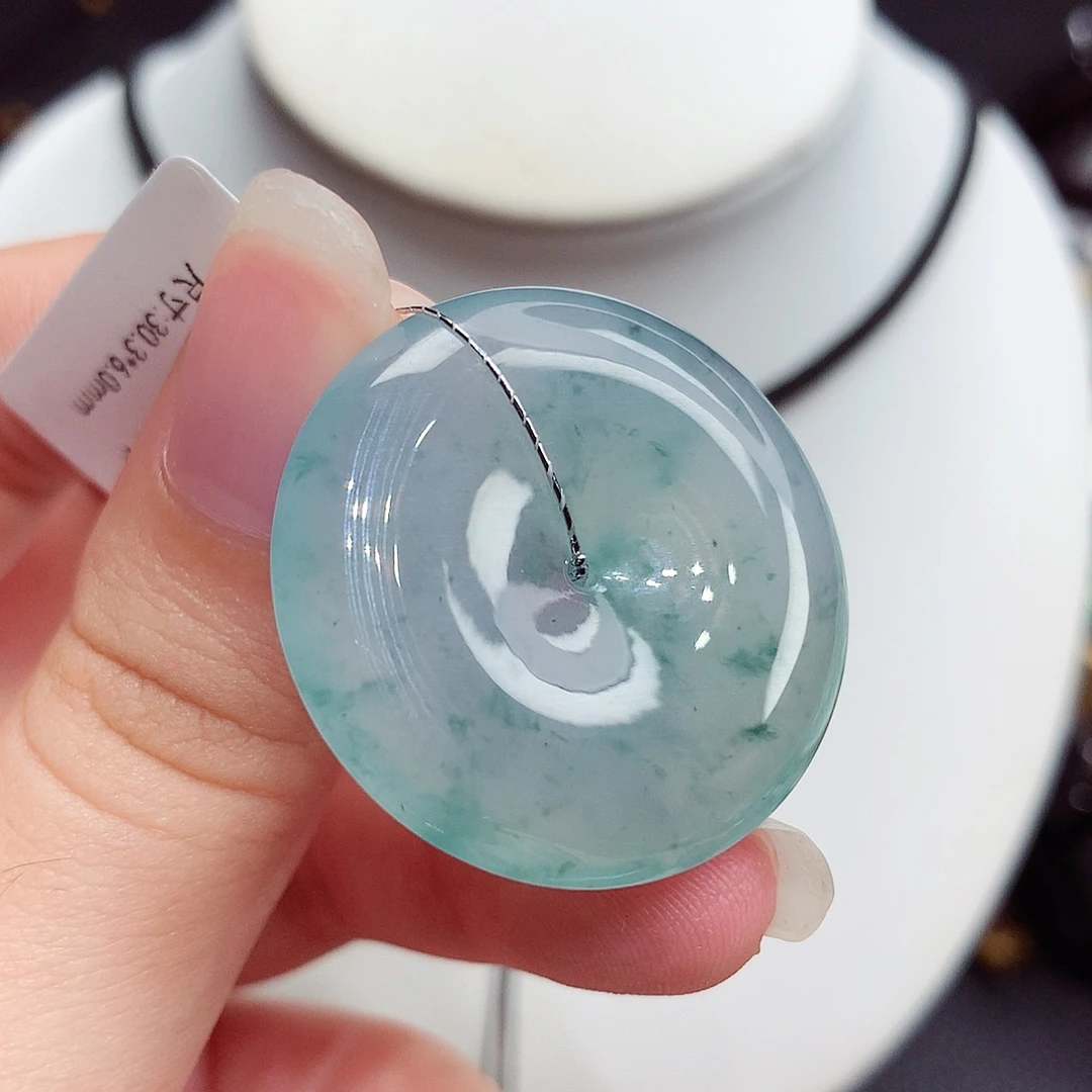 翡翠未镶嵌颈饰翡翠79，30.3/6