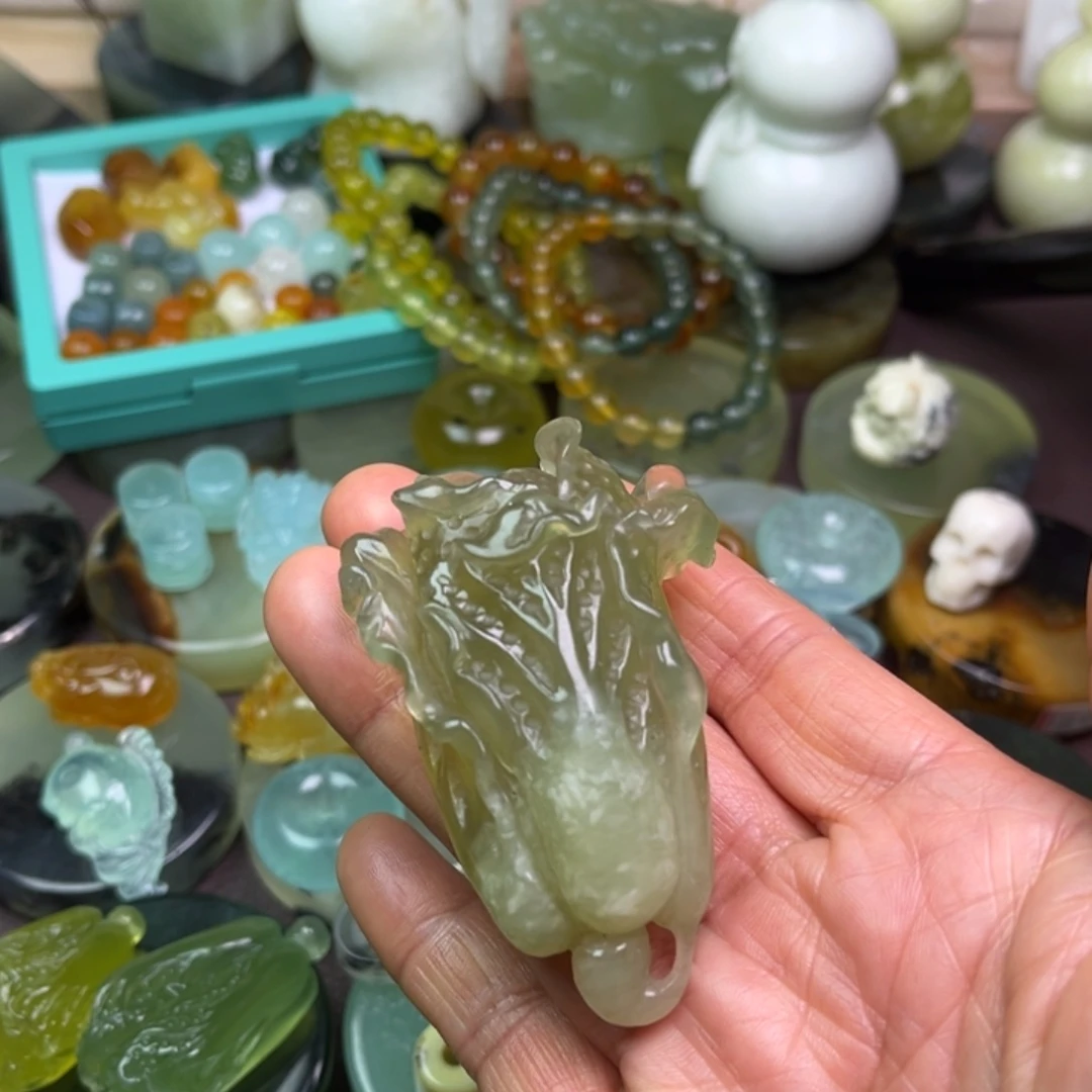 蛇纹石玉未镶嵌岫玉