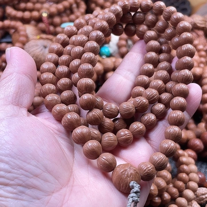 猴头核桃手串9+小金豆
