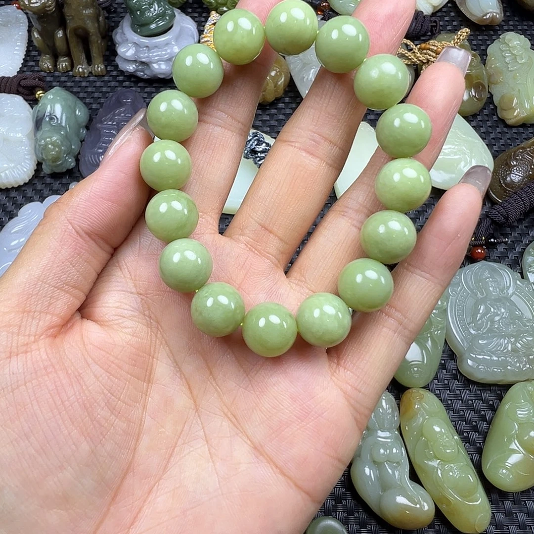 和田玉未镶嵌吊坠(不含链)卡12