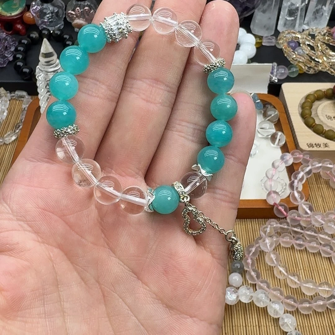 手链水晶银S925镶嵌