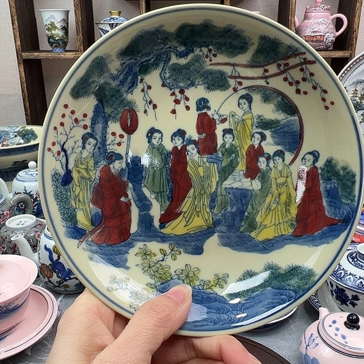 摆件陶景德镇陶瓷567老厂瓷60