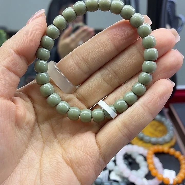 和田玉未镶嵌手串