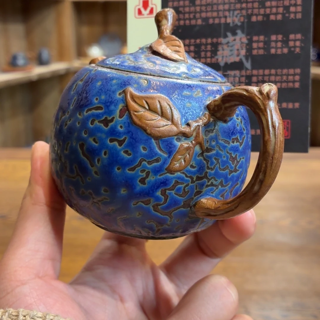 柴烧老岩泥茶器皿