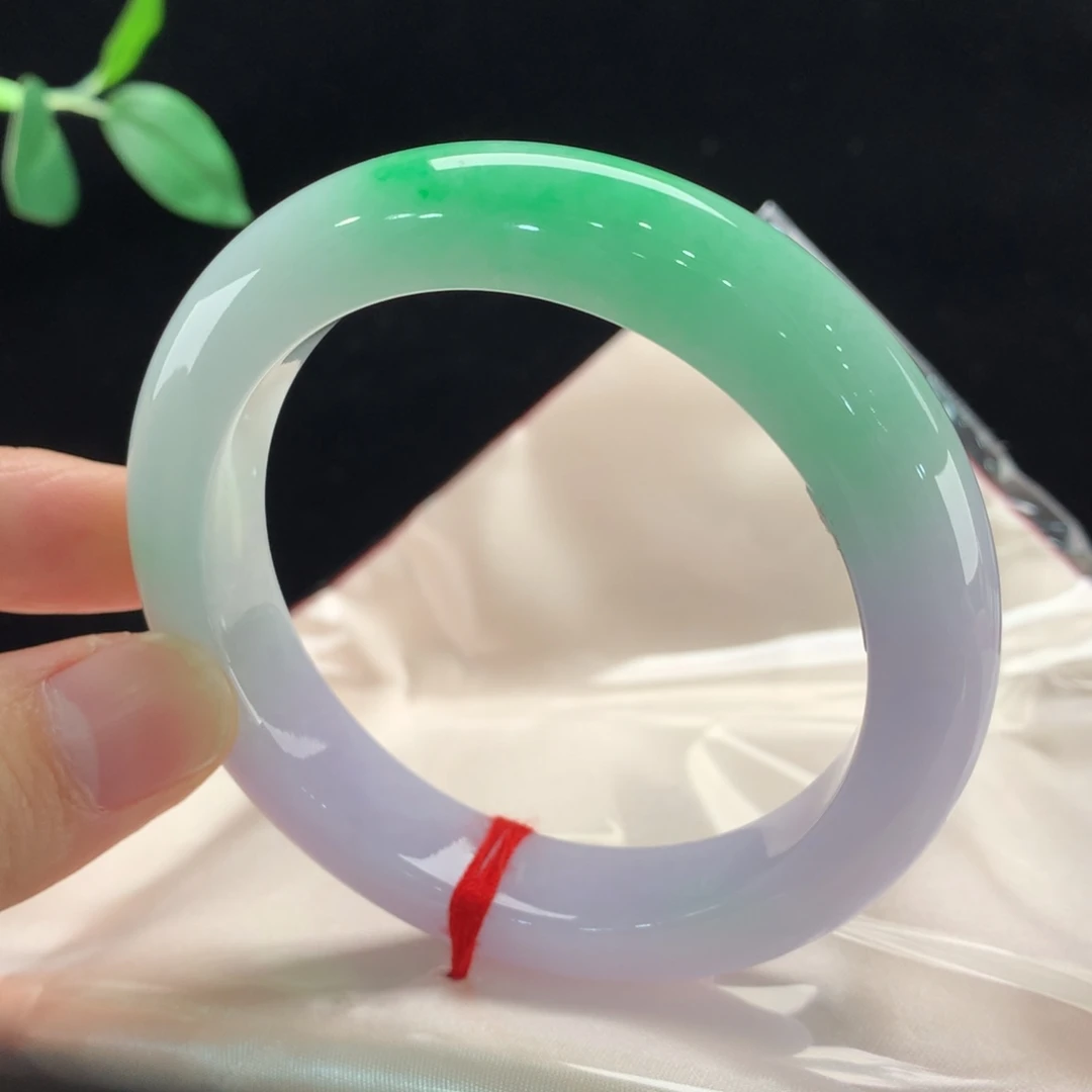 翡翠未镶嵌手镯0159