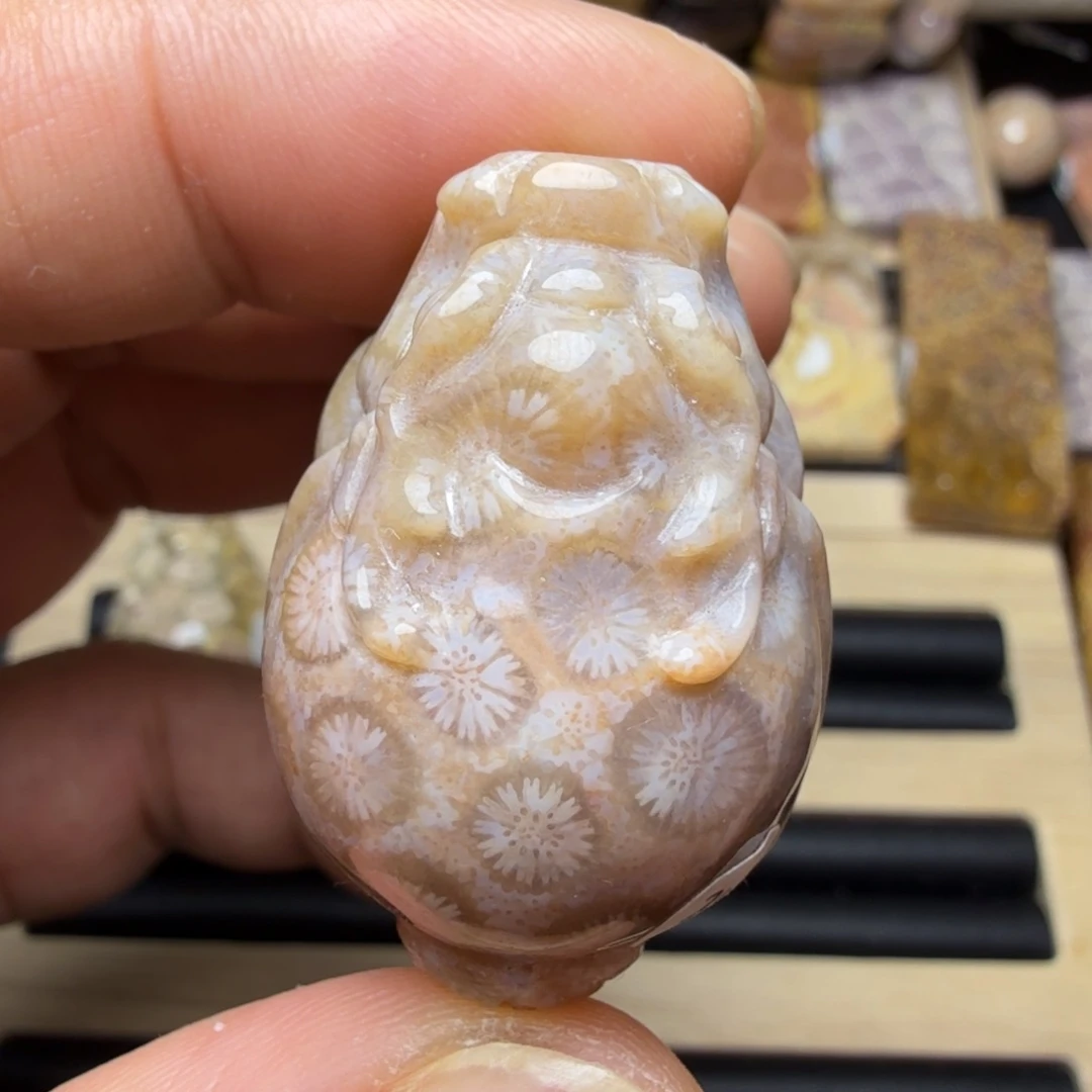 硅化玉未镶嵌纯天然色有机玉石保真色