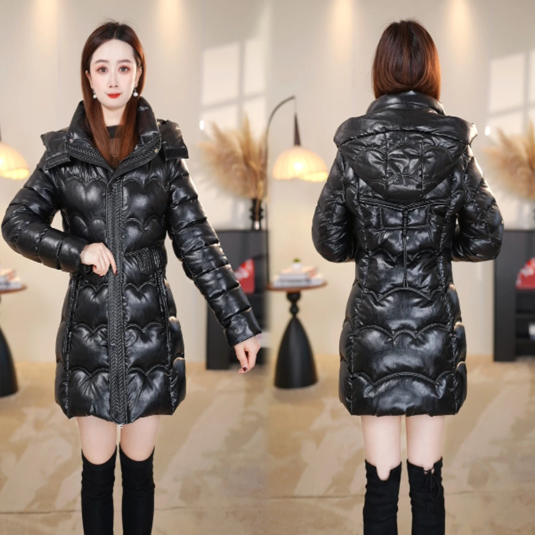 2025年冬季时尚气质外套女款高档显瘦保暖外套