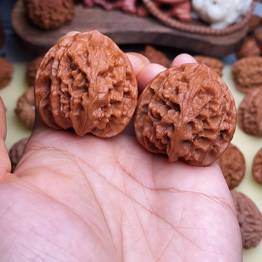 吊坠文玩核桃39苹果园