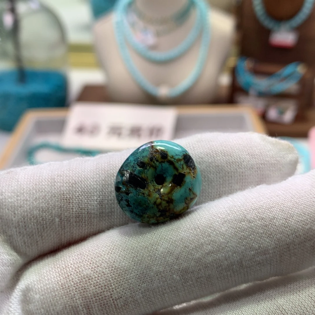 绿松石未镶嵌配饰心****美