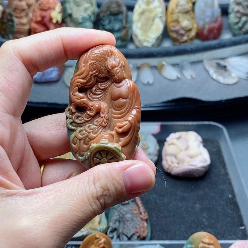 【闪购商品】定制石英质玉吊坠未镶嵌