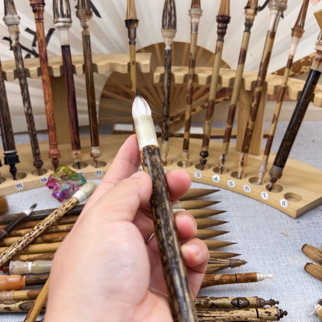 ****纯紫毫3.0出锋纯毛料的