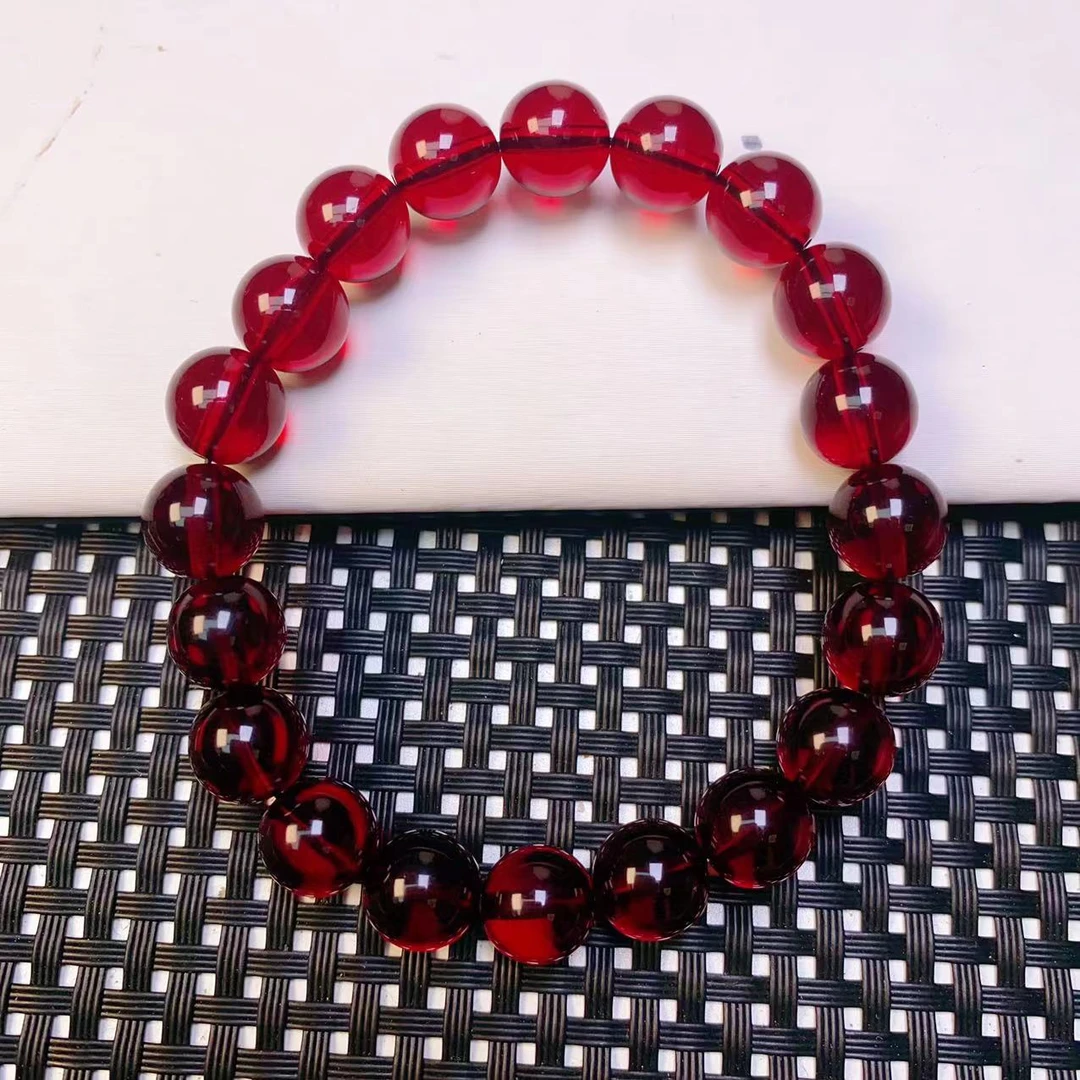 [聚小石]A141血魄手链10M