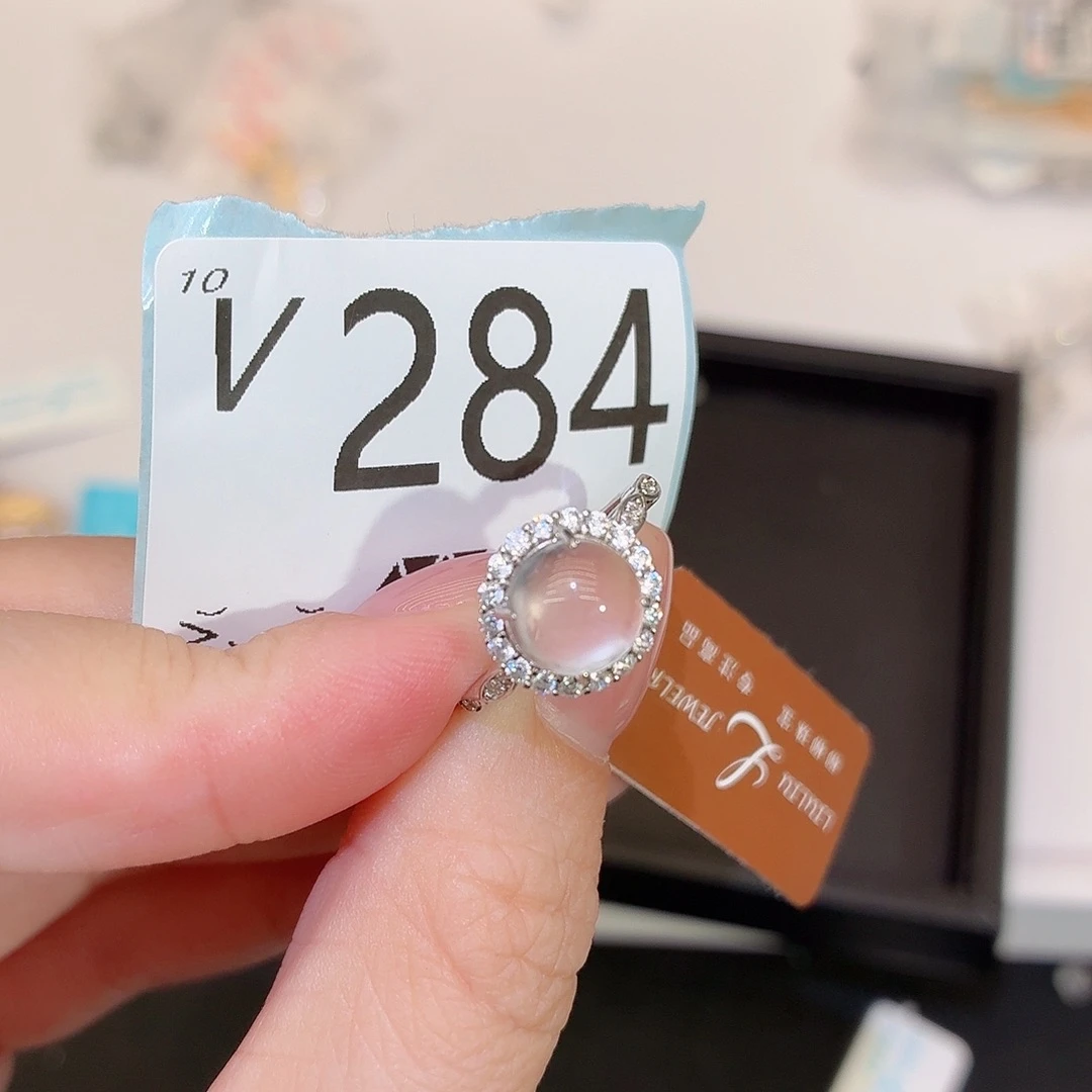 石英质玉银S925镶嵌珠宝半成品