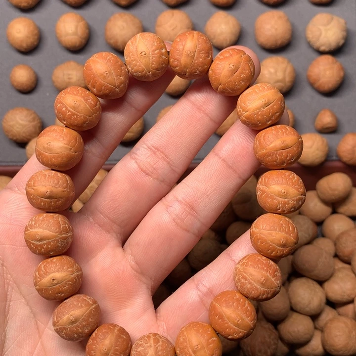 凤眼菩提吊坠漩****陈14.5mm尼泊尔藏式手串