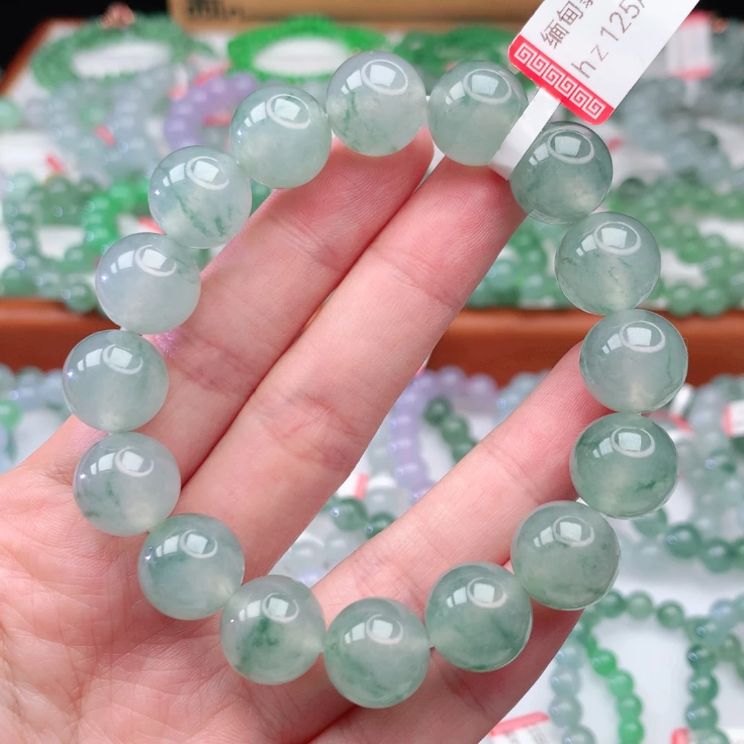 翡翠手链未镶嵌翡翠13mm
