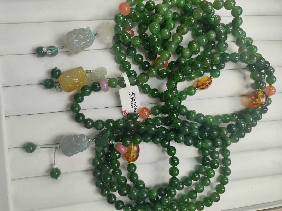 108颗碧玉妈妈链付姐甄选多样性发货拍一发一