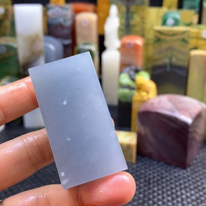 青田石少*青田石印章石