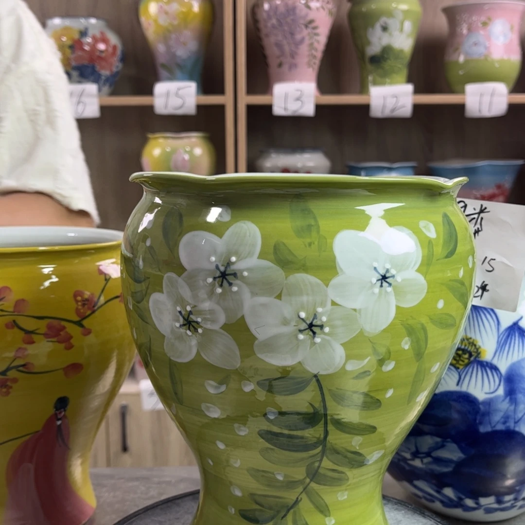 景德镇陶瓷花盆花盆