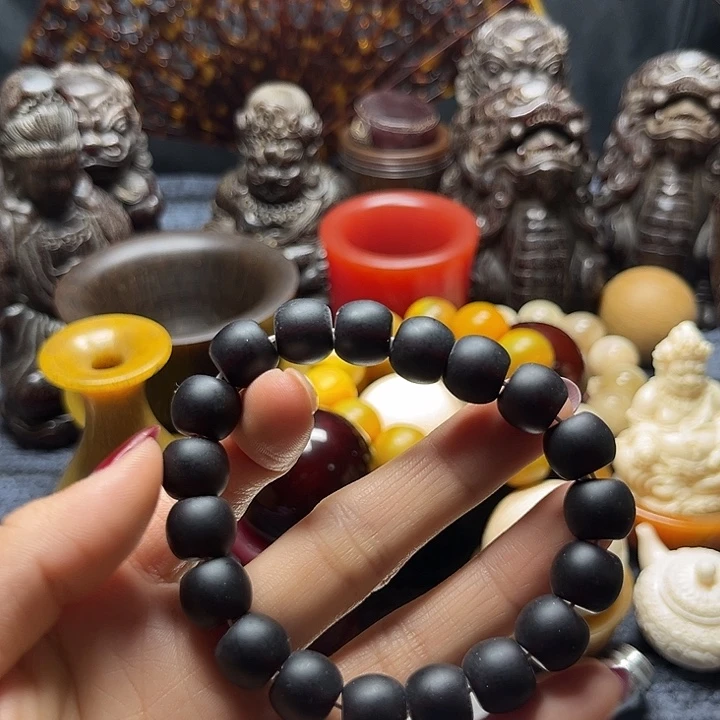 木非州花梨大果紫檀一珀12