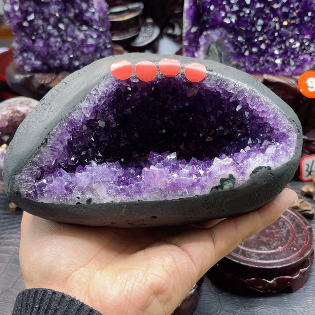 紫晶大型摆件（非配饰）未镶嵌