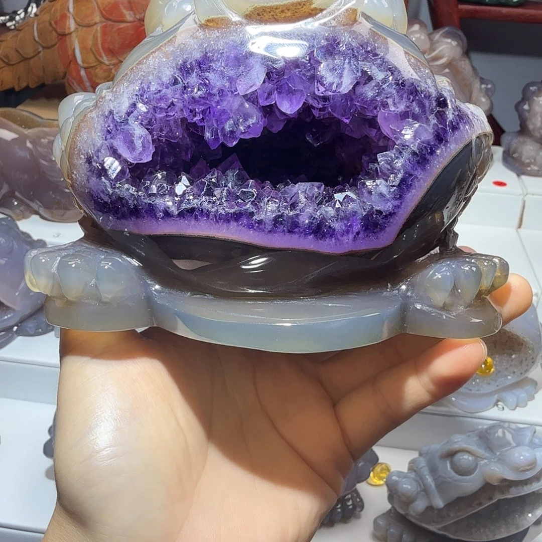 l***r玛瑙/玉髓未镶嵌挂件