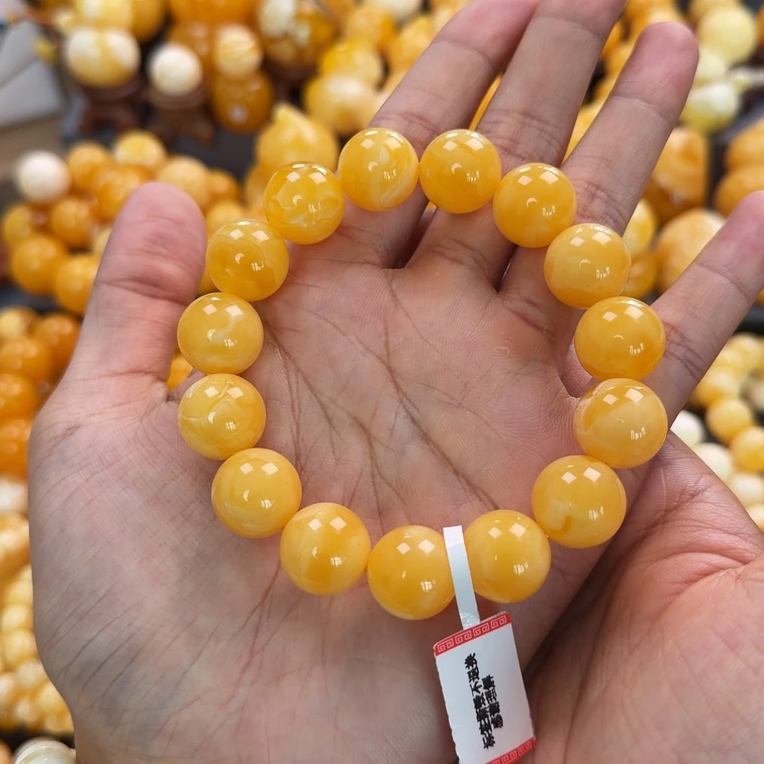 琥珀未镶嵌珠宝奇石15mm同料