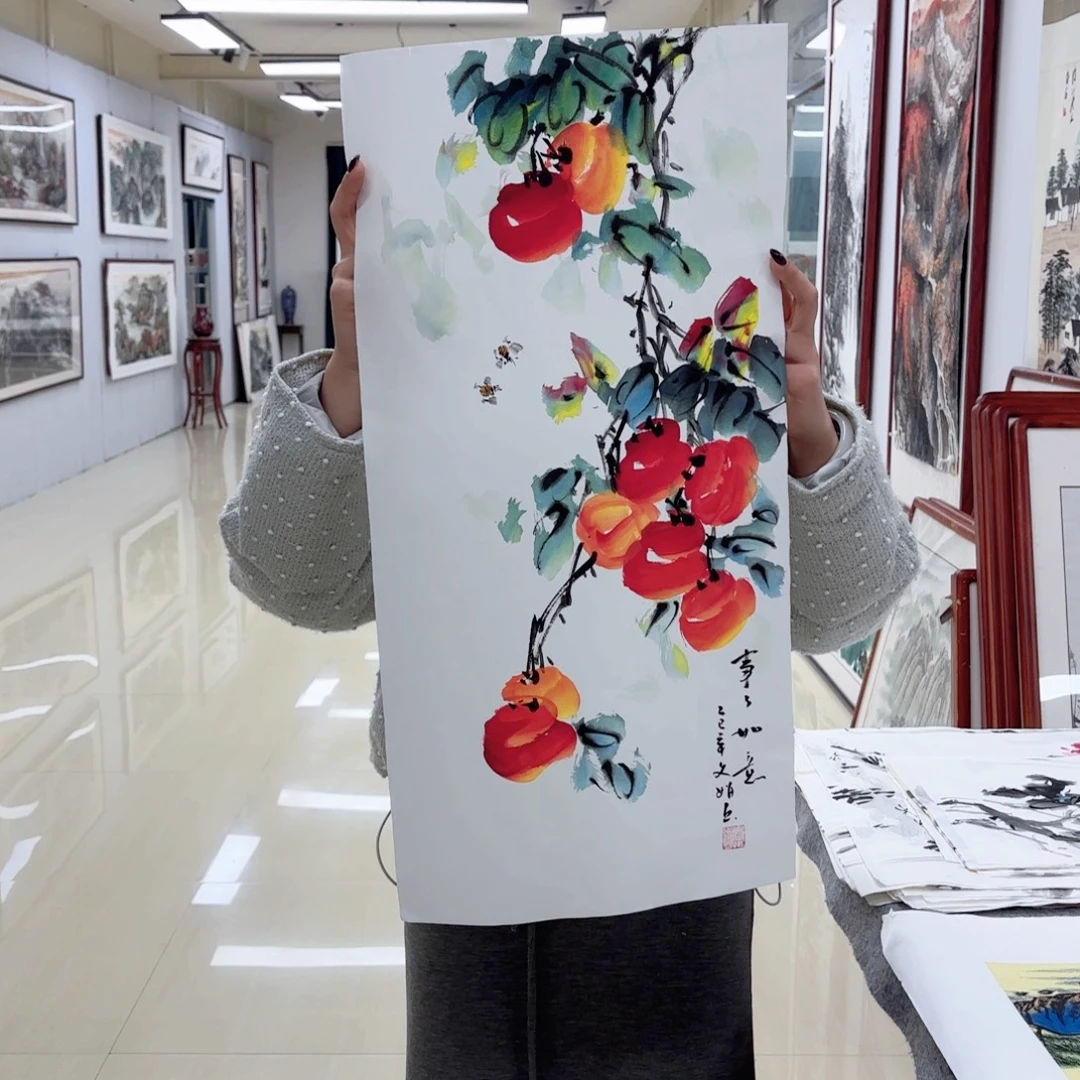 国画国画作品集一个