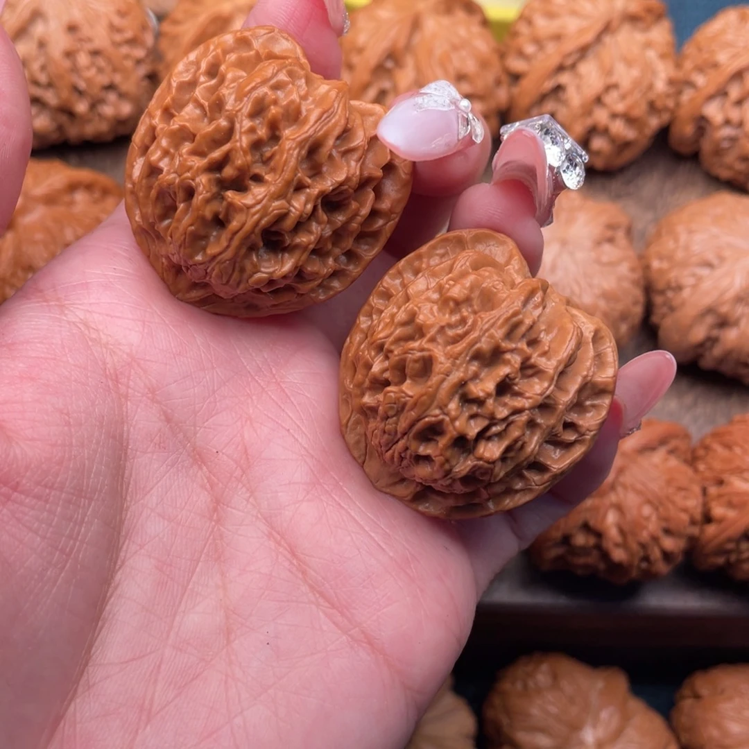 文玩核桃把件全品桃心苹果园36