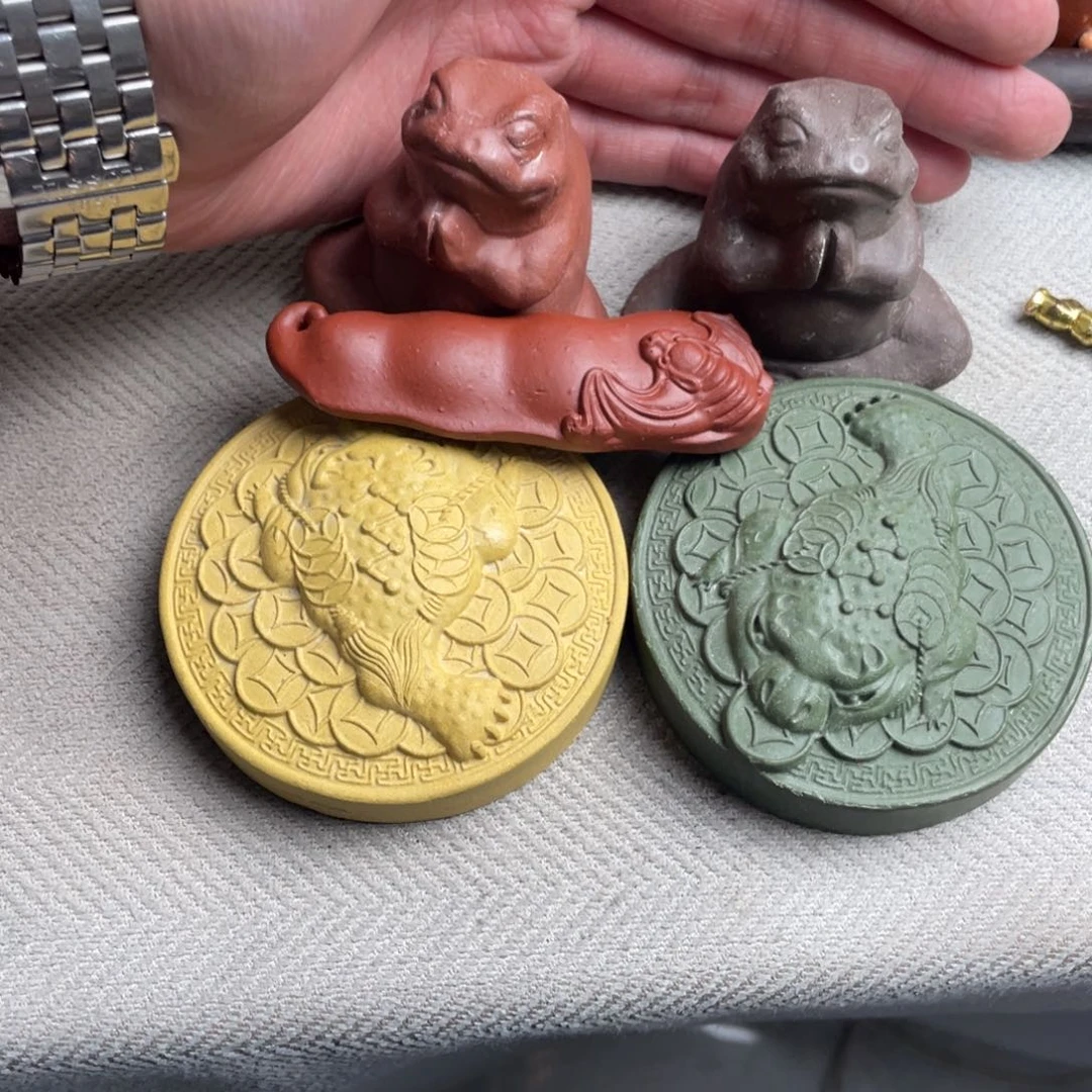 紫砂茶宠紫砂瑕疵