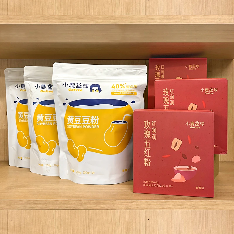 【柒月专属】断糖谷 小鹿星球五红粉+豆浆组合