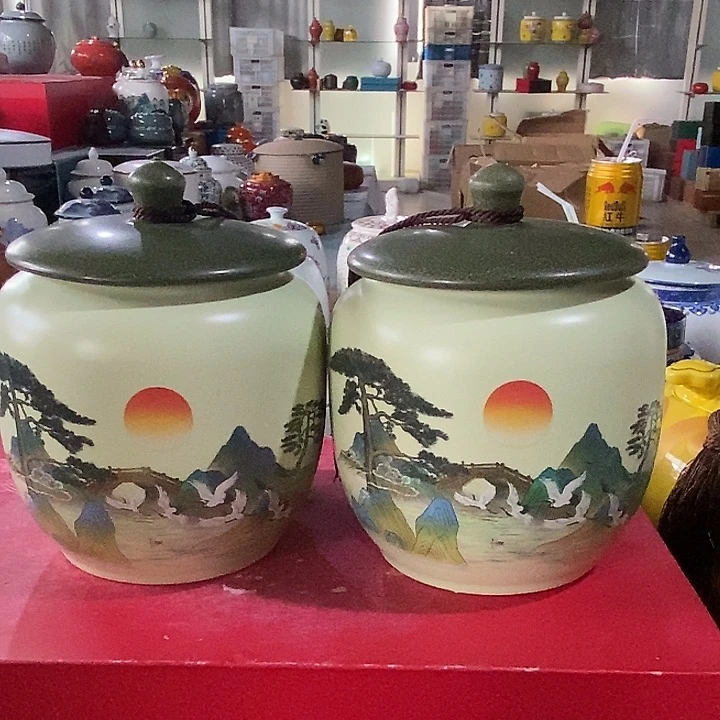 罐司宴陶瓷精选高档陶瓷茶叶罐