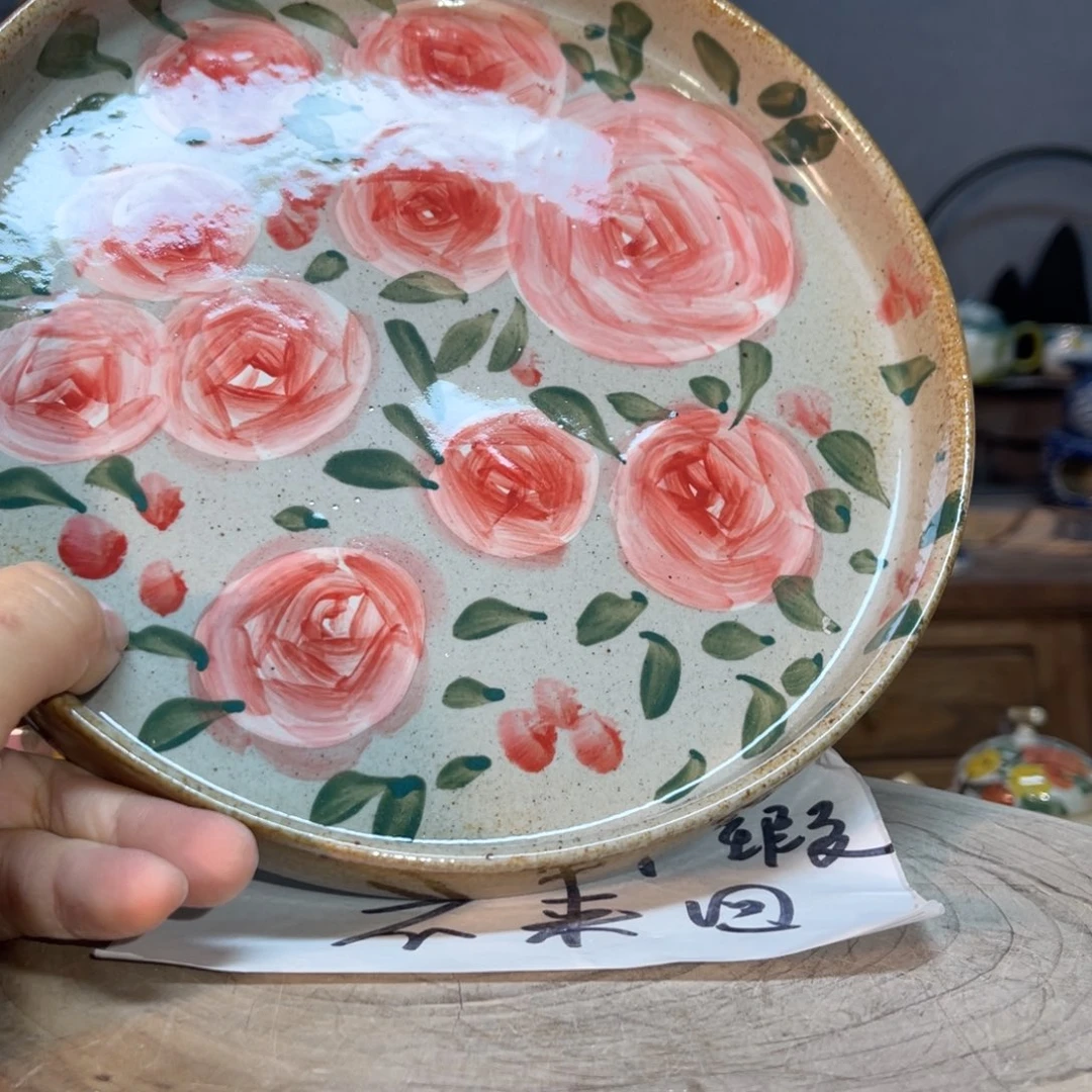 杯素浅陶瓷手工手绘