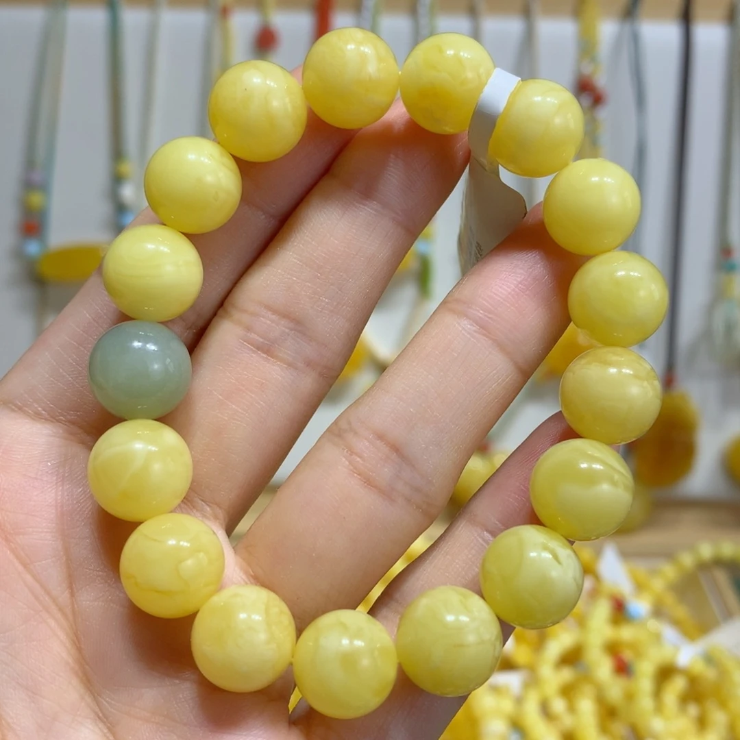 手链蜜蜡未镶嵌11.7mm