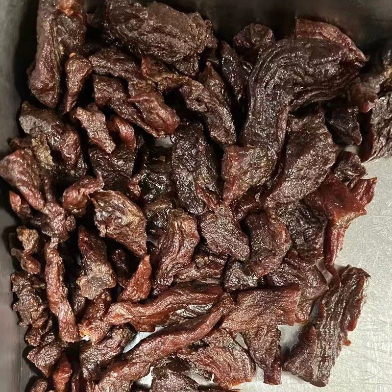 内蒙古风干牛肉干边角料牛肉粒
