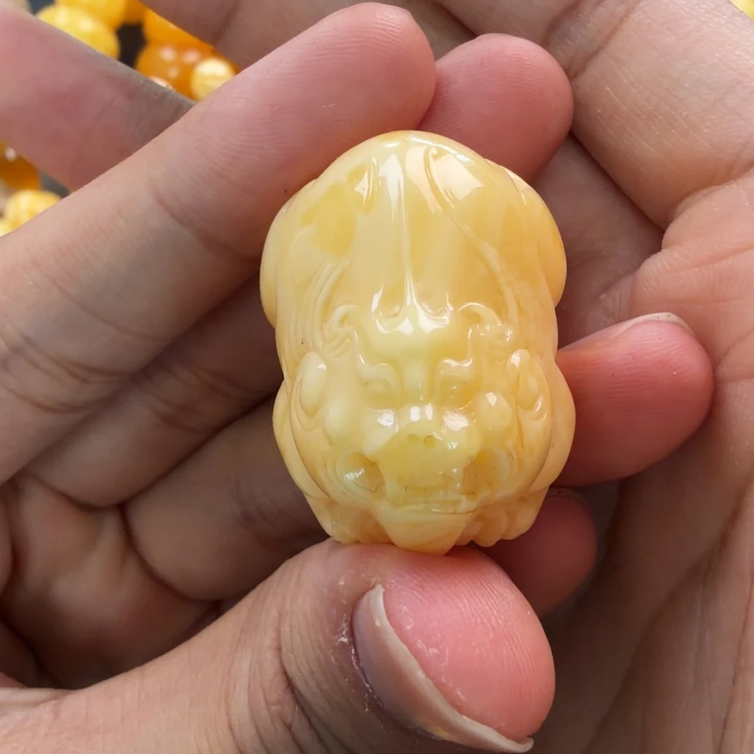 琥珀未镶嵌珠宝奇石12.4g