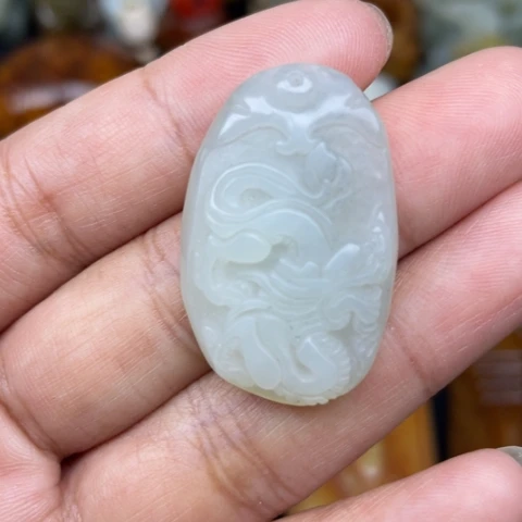 颈饰未镶嵌和田玉46