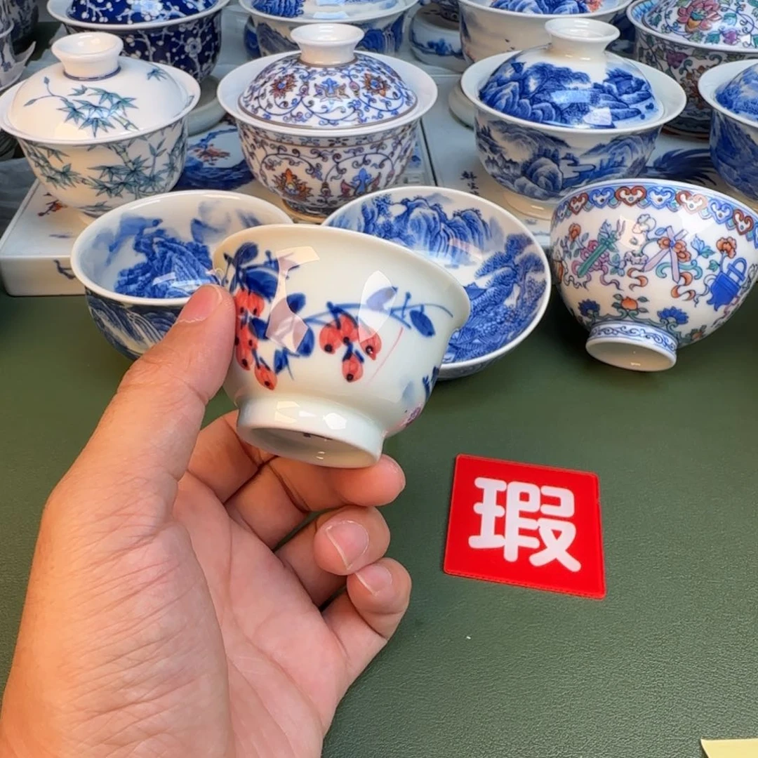 纯手工纯手绘茶具2
