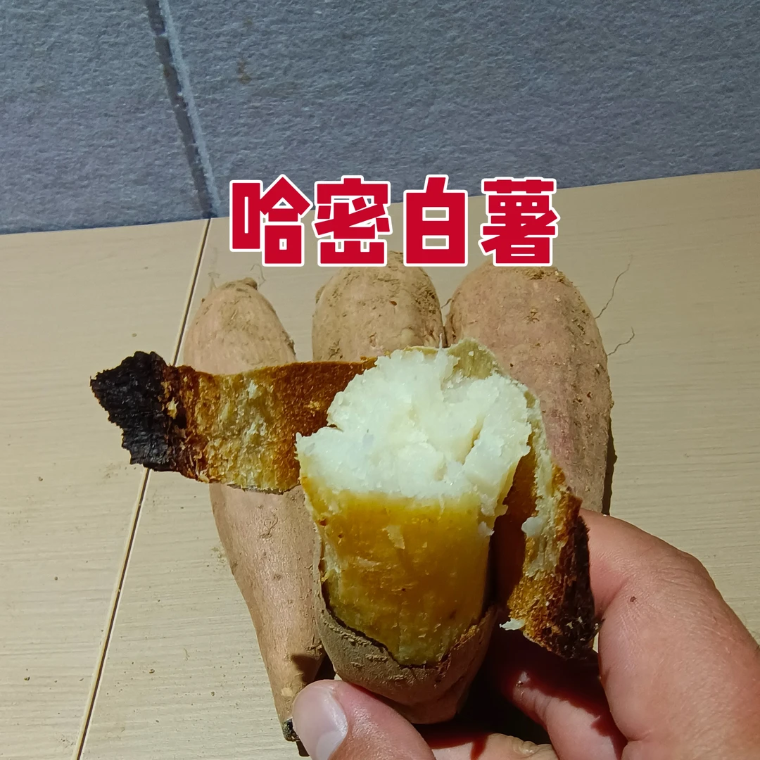 5斤山东哈密白薯，可蒸可烤,都超好吃！