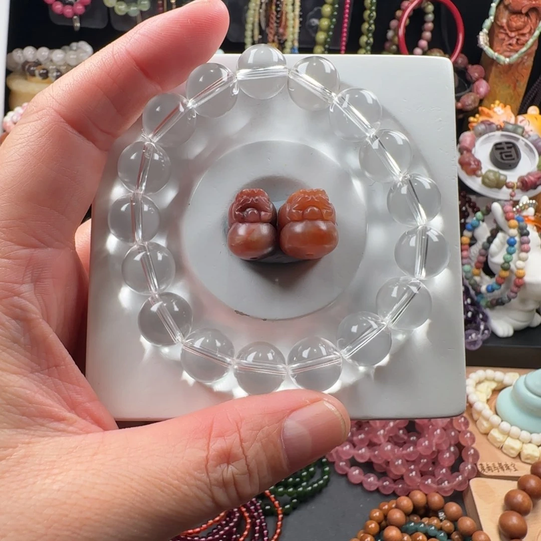 石英质玉手链未镶嵌小*子