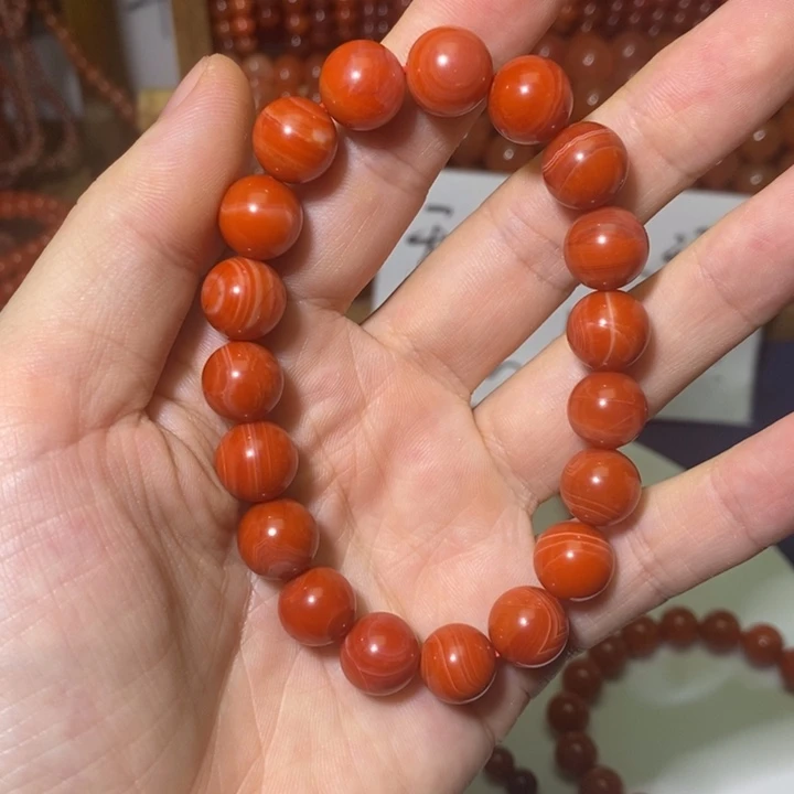 未镶嵌手链南红玛瑙