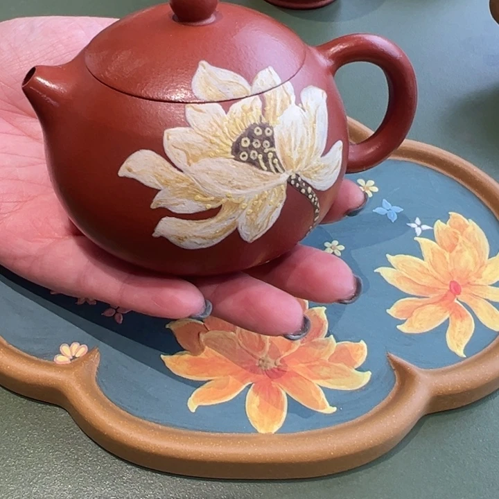 刘***池茶壶紫砂紫砂的手工制作工艺也