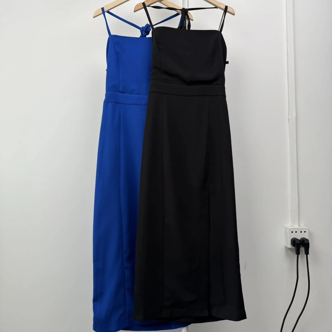 6011长裙连衣裙女装休闲吊带连衣裙夏季百搭裙长裙显瘦时尚长裙