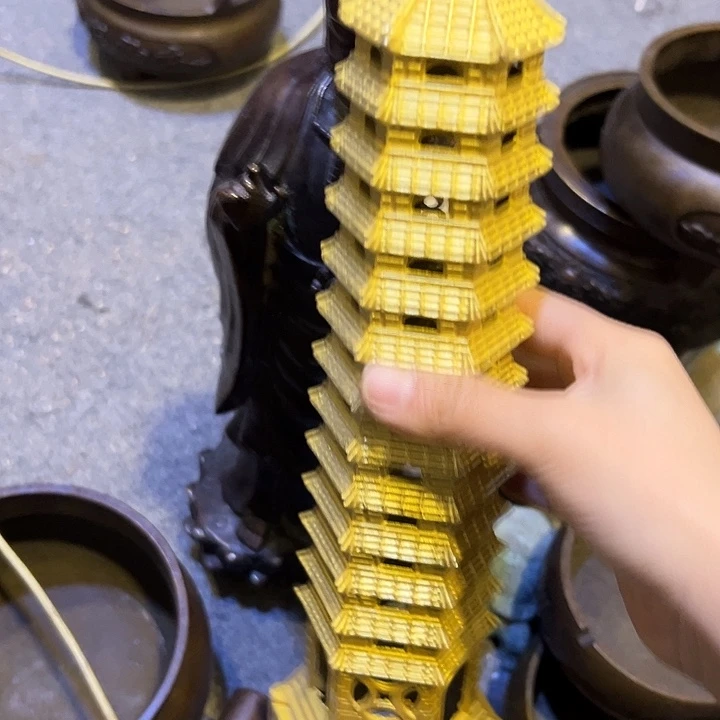 哥***吧黄铜摆件，文房工艺品摆件