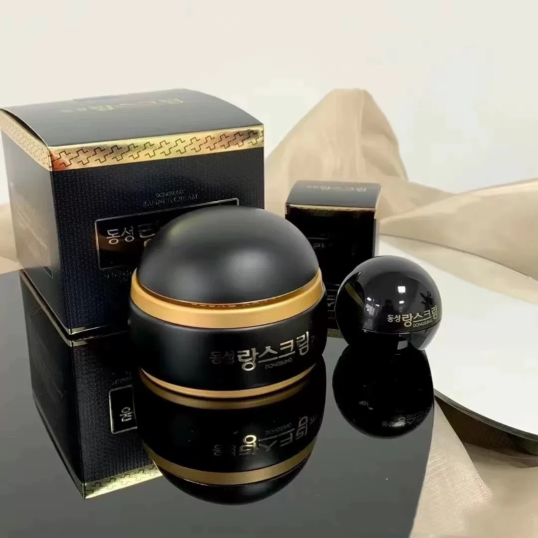 韩国进口琅丝曲酸东星祛斑霜小黑瓶美白淡斑淡化黑色素面霜