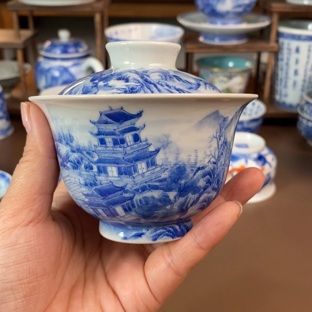 景德镇陶瓷手工手绘