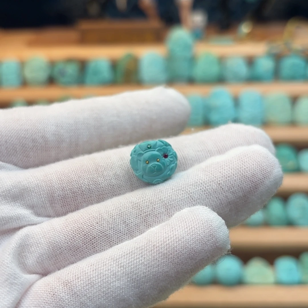 绿松石未镶嵌配饰