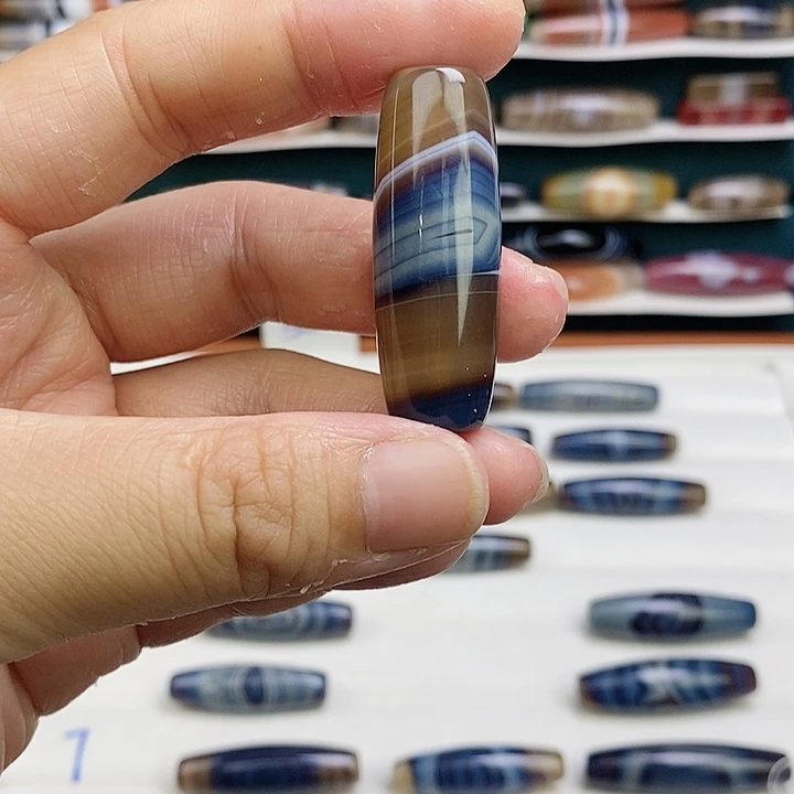 天***物玛瑙/玉髓未镶嵌颈饰