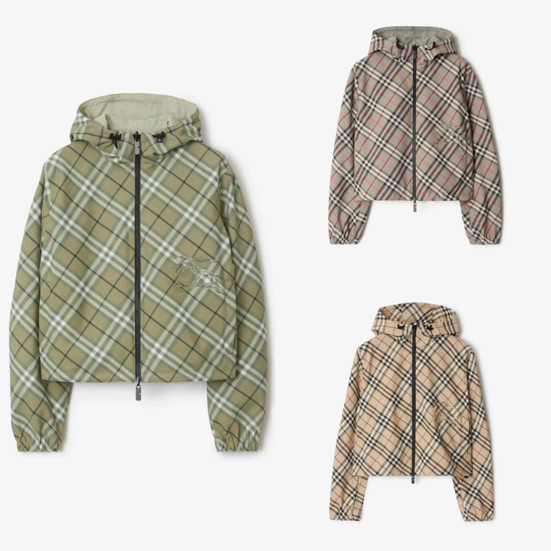 未使用 BURBERRY/博柏利 VP折扣女士防水夹克
