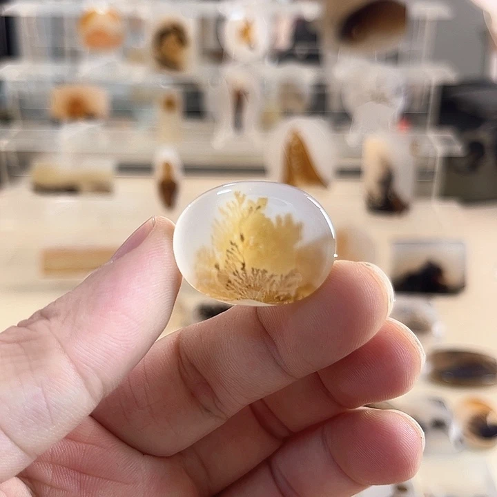 玛瑙/玉髓未镶嵌吊坠(不含链)
